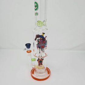 Cheech 15 inch Showerhead Heart Water Pipe Bong for sale, dab rigs for sale, bongs for sale