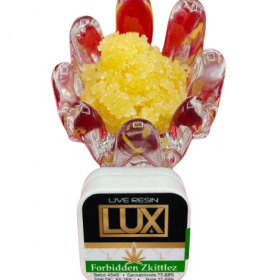 Lux forbidden Zkittlez Live Resin sugar for sale